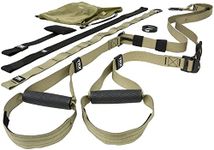 Drange TRX Tactical Suspension Trainer kit Total-Body Workout Home Gym Yoga, Self Training Kit