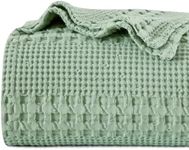 PHF 100% Cotton Waffle Weave Blanke