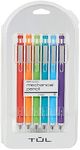 TUL® Mechanical Pencils, 0.7 mm, Assorted Barrel Colors, Pack of 6 Pencils