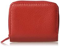 Buxton Women's Pebble Wizard Wallet, Red, One Size