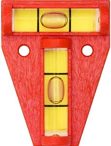 Johnson Level & Tool 125 Cross Check Level, Orange, 1 Level