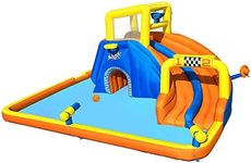 Bestway H2OGO! Super Speedway Mega Water Park, 5.51 x 5.02 x 2.65 Meter