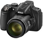 Nikon COOLPIX P600 Digital Camera - Black (16.1 MP, 60x Zoom) 3.0 inch Vari-angle LCD Electronic Viewfinder with Wi-Fi (Renewed)