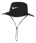 Nike Unisex Dri-FIT UV Golf Bucket Hat, Black, Medium-Large