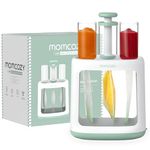 Momcozy Squeeze Station for Homemade Baby Food,Pouch Filling Station for Puree Food for Babies&Toddlers,No Food Splashing,Dishwasher Safe,BPA-Free,with Reusable Bags