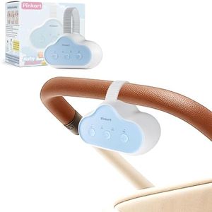 Rechargeable Stroller Rocker – Universal Quiet Bouncer Fits All Strollers, Baby Rocker & Sleep Soother for Newborns to Toddlers, 3 Vibration Speeds & 4 Timer Settings