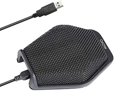 Movo MC1000 USB Desktop Conference Computer Microphone with 180° / 20' Pickup Range for Windows & Mac - Plug & Play