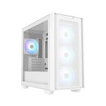 ASUS A21 micro-ATX case (Support for 165 mm CPU cooler, 360 mm radiators, 380 mm graphics card, ATX PSU, black and white colour options, 33 mm cable management space) White