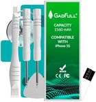 GadFull Battery compatible with iPhone 5S | 2020 Production Date | incl. Repair Set Manual & Profi Kit Tool Set | Works with All Original APN | Mobile Phone New Extra Battery