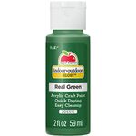 Apple Barrel Acrylic Paint in Assorted Colors (2-Ounce), 20651 Gloss Real Green