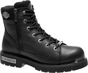 HARLEY-DAVIDSON FOOTWEAR Men's Rr-Chipman Motorcycle Riding Boot, Black, 10 M US