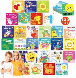 YTSQLER Lunch Box Notes for Kids, 120 Motivational Inspirational Lunch Notes Cards for Kids Girls Boys with Punny Reward Stickers, Thinking of You Cards Kids Lunch Accessories School Supplies