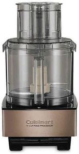 Cuisinart Food Processor 14-Cup Vegetable Chopper for Mincing, Dicing, Shredding, Puree & Kneading Dough, Umber Stainless Steel, DFP-14UMBY