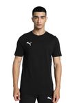PUMA Unisex Teamgoal Casuals Tee, Puma Black-puma White, M EU
