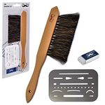 Mr. Pen- Drafting Brush, Eraser Shield, Eraser Artist, Dusting Brush, Desk Brush, Eraser Brush, Art Supplies, Drawing Tools for Drafting, Drafting Supplies, Drafting Dust Brush, Eraser Shield Drafting