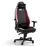 noblechairs LEGEND - BLACK - WHITE - REDSIEGE GAMING