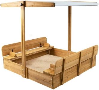 Petscosset Wooden Sandbox with Lid