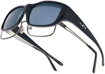 Jonathan Paul Fitovers Eyewear QUAMBY ETERNAL BLACK - POLARVUE GREY LENS