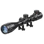 Paike 4-16x40 AOE Tactical Rifle Scope Red and Green Illuminated Scope with Locking Turret and 20mm Scope Mount