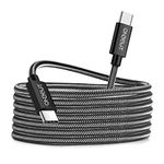 iPad Charging Cable 2m, 60w Nylon Fast USB C to USB C Charger Cord Lead for iPad Pro 12.9-inch (3rd-6th) 11-inch (1st-4th), Air (4th, 5th), 10th, Mini (6th generation) 2022 2021 2020 Accessories (6ft)