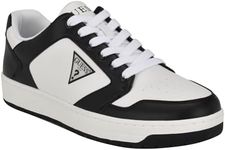 Guess Men's UDOLF Sneaker, Black/White 001, 12