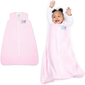 Baby Merlin's Magic Dream Sleep Sack - 100% Cotton Baby Wearable Blanket - Baby Sleep Sack 6-12 Months - Pink