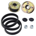 131-4509 125-2532 Mower Idler Pulley & 120-3335 Belt Kit for Toro 30" Deck TimeMaster Tractors 126-0316, 131-4506, 131-4529, 121-5763, Fits Model 20199, 20200, 20975, 20977, 20978, 21199, 21200.etc.