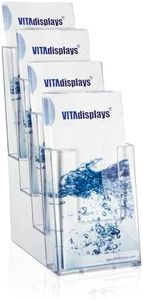 Taymar Soporte para Folletos, Transparente