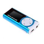 Drumstone 【Summer Season Offer Deal with 15 Years Warranty】 Digital MP3 Music Player with LCD Display and LED Torch, Memory Card/TF Support for All Smartphones(Blue)