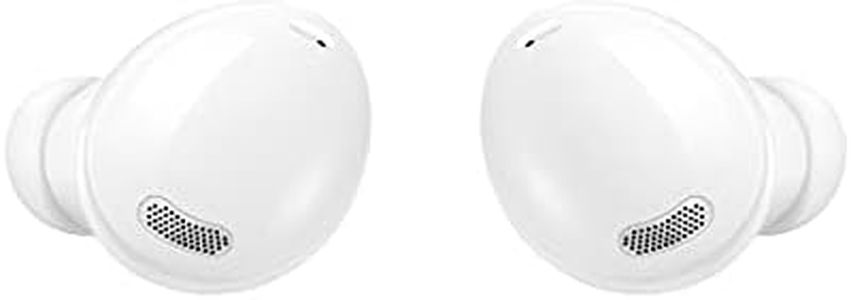 Samsung Galaxy Buds Pro, Bluetooth Earbuds, True Wireless, Noise Cancelling, Charging Case, Quality Sound, Water Resistant, White (US Version)