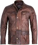 Charlie LONDON Mens Soft Brown Leat