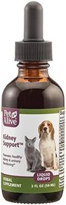 Pet Alive Kidney Support Promotes Healthy Cat & Dog Kidneys & Urinary Functioning (60ml)