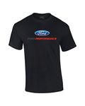 Ford Performance Logo Adult T-Shirt-Black-xxl