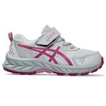 ASICS Kid's PRE Venture 9 Pre-School Running Shoes, K13, Piedmont Grey/BlackBerry