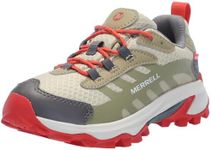 Merrell Moab Speed 2 Low Waterproof Hiking Shoe, Coyote, 3 US Unisex Big Kid