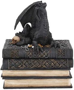 Nemesis Now Boîte Secrets Of The Dragon Noir 19 cm