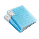 2Pcs Rediboom A4 Presentation Display Book Folder, 60 Pockets A4 Document File Holder Expanding File Organiser