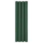 Deconovo Blackout Curtain Blackout Eyelet Curtain Energy Saving Curtain for Kids Bedroom W55 x L102 Dark Green 1 Panel