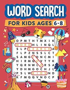 Word Search for Kids Ages 6-8: 100 Word Search Puzzles