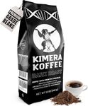 Kimera Koffee Dark Roast - Organic Ground Coffee Infused with Essential Brain Vitamins (12oz), Rich, Organic Coffee Beans with Cognitive Enhancers to Boost Energy Levels, Brain Function, Memory, Focus