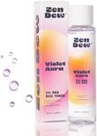 Brightening Rice Toner: Violet Aura by Zen Dew | 73% Korean Rice, 2% Salicylic Acid, 2% Niacinamide, Pore Minimizer for Face 3.38 Fl Oz, Made in S. Korea