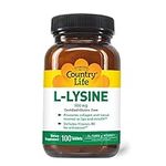 Country Life L-Lysine 500mg with B-