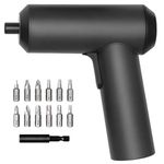 Xiaomi Mijia Cordless Rechargeable Screwdriver 3.6V 2000mAh Li-ion 5N.m Electric Screwdriver with 12pcs S2 Screw Bits for Home