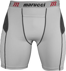 Marucci Men's Equipment Marucci Sports MASL W AM Adult Padded Slider Adult, White, Medium UK