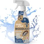 Pestmatic Woodlice Killer Spray 1 Litre, Woodlice Repellent for Your Home, Indoor and Outdoor use Pest Control, Effective Against Crawling Insects, Ultimate and Long Lasting Woodlice Garden Solution