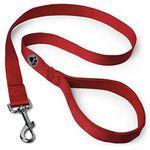 iGadgitz Home U7160 Padded Dog Lead, Padded Handle Dog Lead, Padded Dog Leash -Red -180cm (1.8m) 6ft