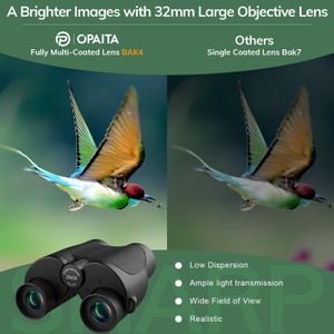 Compact 20x32 High Power Binoculars – Lightweight, Portable