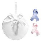 Pearhead Babyprints Baby Handprint or Footprint No Bake Keepsake Ornament, Excellent Mothers Day, Christening or Baptism Gift, Gift For New Mum, 50020