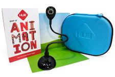 HUE Animation Studio: Complete Stop Motion Kit (Camera, Software, Book) for Windows/macOS (Black) with Carry Case