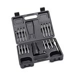 WINGS Boresighter Kit Newest Model Precision Firearm Bore Sighter~ BS30SGA, 16 Piece Arbor Set(Shotgun Adjustable Arbor Included).177 Cal to .50 Cal